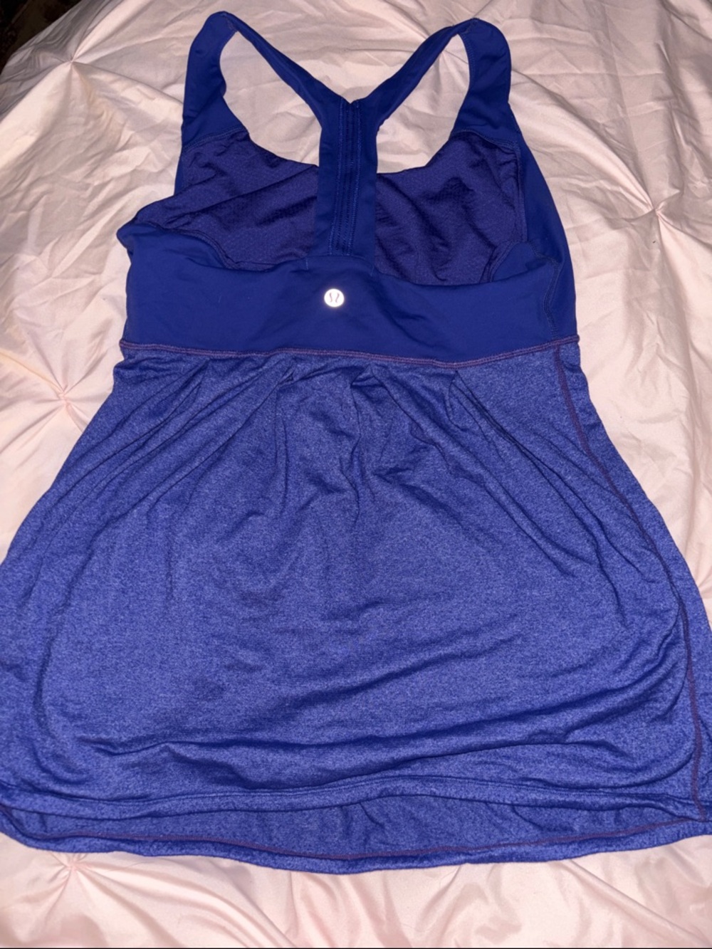 Lululemon Racerback Tank Royal Blue - Picture 2 of 7